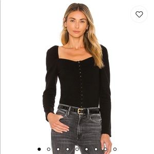Steve Madden Signal Boost Top in Black